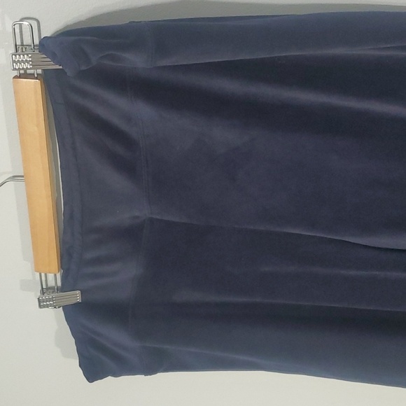 Cuddl Duds pants women's size 3X blue double plush velour loungewear bottoms - Picture 4 of 13